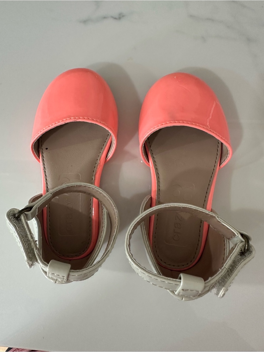 Crazy 8 Pink Ankle-Strap Flats